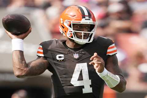 Browns’ Deshaun Watson pushes back on idea of more designed runs: ‘Not a running back’