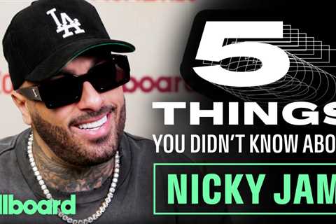 Nicky Jam Shares Five Fun Facts You Didn’t Know | Billboard