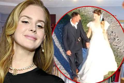 Lana Del Rey Thrifted Wedding Dress Months Before Marrying Jeremy Dufrene