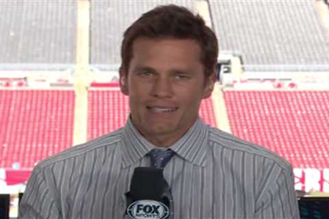 Tom Brady’s game outfit mocked over ‘clashing’ shirt and tie combo: ‘Looks like 90s pajamas’