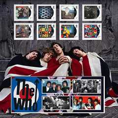 The Who’s 60th Anniversary Marked With British Postal Stamp Set