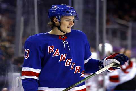 It may be best for Rangers if Matt Rempe starts season in AHL