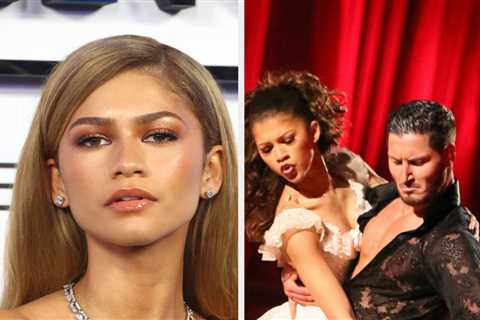 Zendaya Says She Had A Stressful Appearance On Dancing With The Stars