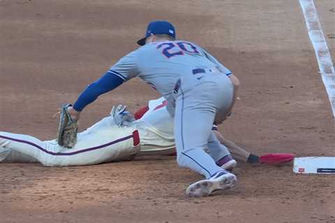 Mets-Phillies umpires eviscerated for controversial challenge call, strike zone: ‘Horrendous’