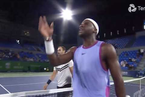 Frances Tiafoe curses out umpire in furious exchange at Shanghai Masters