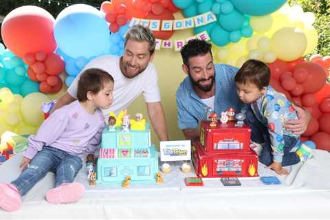 Lance Bass & Husband Michael Turchin Celebrate Their Twins’ 3rd Birthday: ‘It’s Gonna Be THRAYYY!!!’