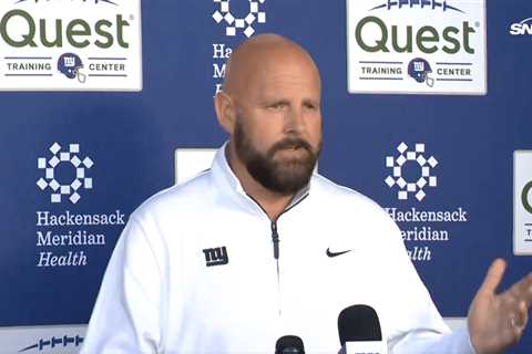 Brian Daboll keeping Malik Nabers concert drama ‘in-house’ after video surfaces