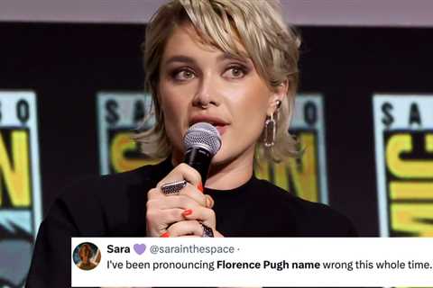 Florence Pugh Revealed How To Correctly Say Her Name