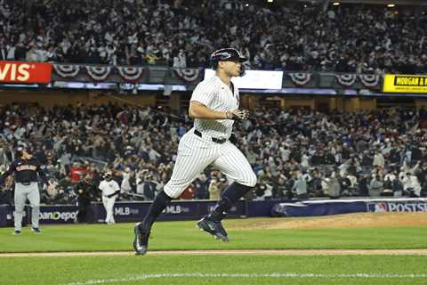 Yankees’ Giancarlo Stanton continues postseason surge with towering homer