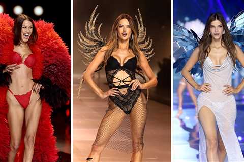 Irina Shayk, Kate Moss, Tyra Banks & More Models At Victoria's Secret Fashion Show