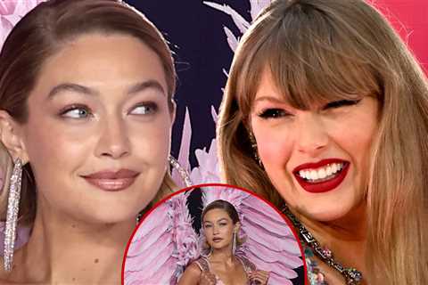 Gigi Hadid Channels Taylor Swift During Victoria's Secret Fashion Show