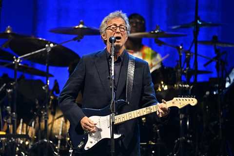 Eric Clapton Leads All-Star Tribute to Band's Robbie Robertson