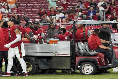 Buccaneers’ Chris Godwin carted off field after gruesome injury