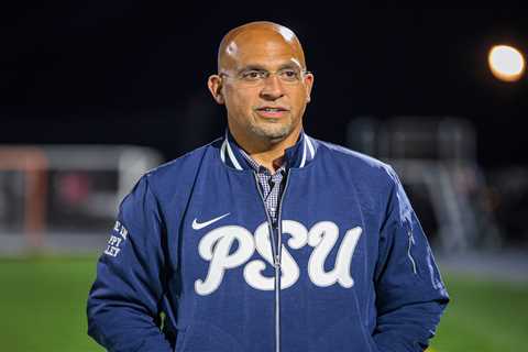 James Franklin walks away after question about rape allegations against ex-Penn State players