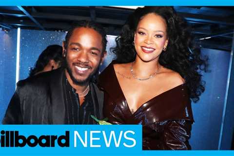 Rihanna Reacts to Kendrick Lamar Performing at 2025 Super Bowl | Billboard News