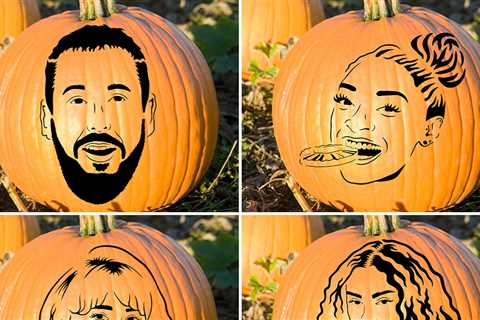 TMZ's Celebrity Pumpkin Stencils ... Cut It Out!