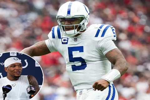 Colts QB Anthony Richardson gives bizarre reason for taking himself out of game for one play