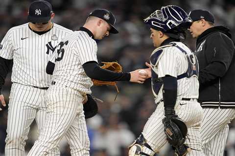 Clarke Schmidt pulled in third inning in Yankees World Series disaster