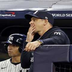 Yankees make one Aaron Boone decision — but not the big one