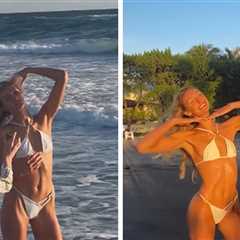 Cameron Brink Shares Behind-The-Scene Shots From S.I. Swimsuit Photo Shoot