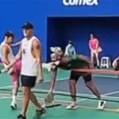 Pickleball Player Violently Kicks Opponent In Face In Wild Postgame Outburst