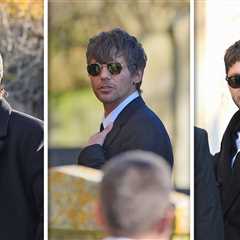 Harry Styles, One Direction Members Arrive at Liam Payne's Funeral