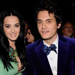 Katy Perry Has Hilarious Reaction to Running Into John Mayer at Sabrina Carpenter Concert: Watch