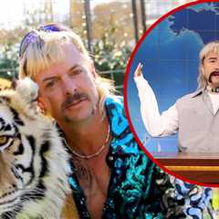 Joe Exotic Hopes Bowen Yang's 'SNL' Impression Leads to Trump Pardon