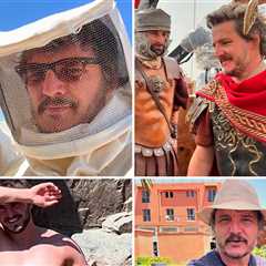 'Gladiator 2' Behind the Scenes Photos With Pedro Pascal and Paul Mescal