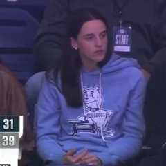 Fans accuse Caitlin Clark of being ‘bored AF’ while supporting boyfriend at Butler game