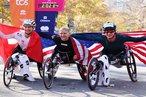 Daniel Romanchuk upsets former champ to win men’s wheelchair race at NYC Marathon as Scaroni takes..