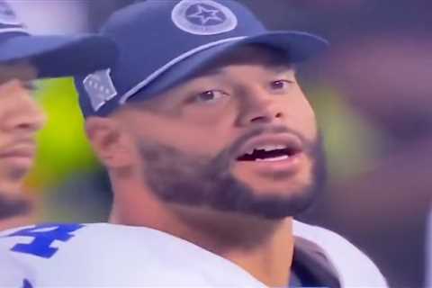 Dak Prescott Caught Saying 'We F*****g Suck' on TV During Cowboys Game