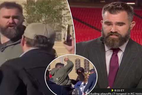 Jason Kelce breaks silence after smashing cell phone of heckling fan