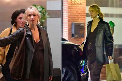 Jennifer Lawrence Shows Off Baby Bump in Stylish 'Fit For L.A. Outing