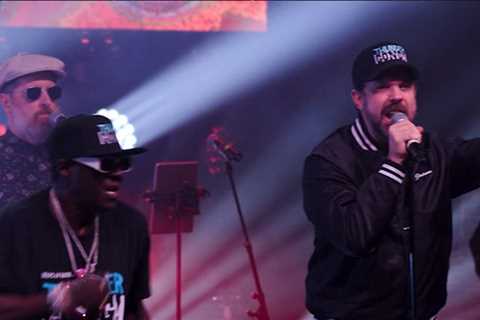 Flavor Flav, Jason Sudeikis Perform Public Enemy Hit at Charity Event, Raise Big Bucks