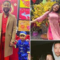 John Legend & More Stars Celebrating Lunar New Year