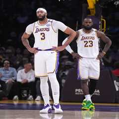 LeBron James blasts NBA reporter who said he had grown ‘frustrated’ with Anthony Davis