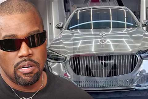 Kanye West's Maybach S680 Took Layers of Chrome, 10 Days to Complete