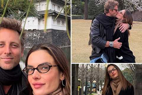 Alessandra Ambrosio Packs On The PDA With Boyfriend In Tokyo