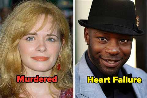 People Are Talking About The Most Shocking Celebrity Deaths That Don't Get Enough Attention