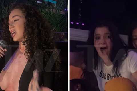 Bhad Bhabie Performs Alabama Barker Diss Track at L.A. Club
