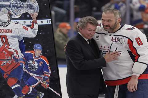 Wayne Gretzky lauds Alex Ovechkin after ‘special’ record-breaking goal