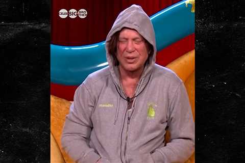 Mickey Rourke Gets Formal Warning on 'Celebrity Big Brother' for Gay Slur