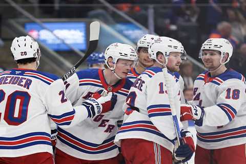 Rangers destroy Islanders to keep long-shot playoff hopes alive
