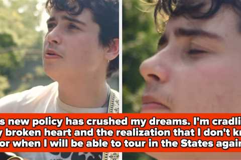 Canadian Musician Bells Larsen Canceled His US Tour Over Anti-Trans Visa Requirements, And People..