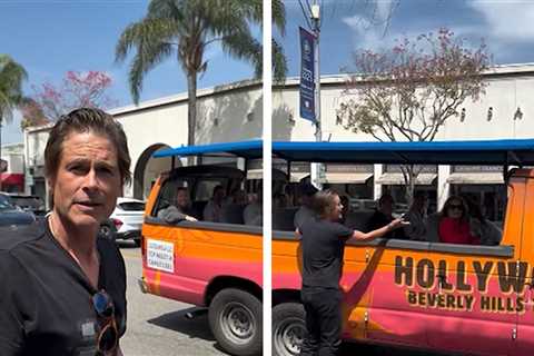 Rob Lowe Calls Out Hollywood Bus Tour for Mistaking Him for John Stamos