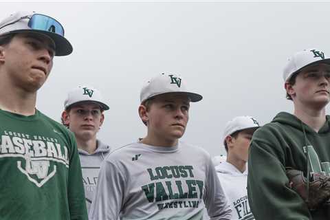 Long Island varsity baseball team playing eighth graders with eyes on tomorrow