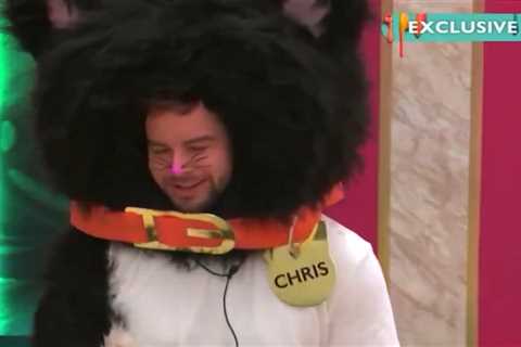 Chris Hughes shocks viewers by weeing in a giant cat litter tray on Celebrity Big Brother