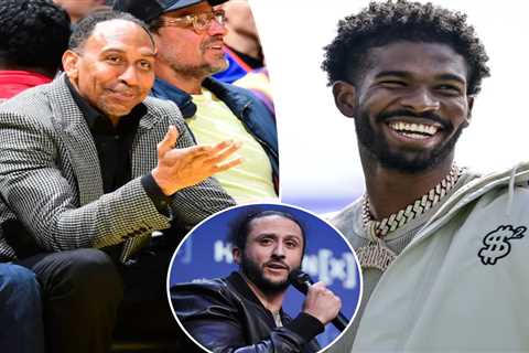 Stephen A. Smith’s wild conspiracy theory on Shedeur Sanders’ NFL draft slide: ‘Kaepernick all over ..