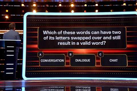 The 1% Club's Word Conundrum Unveils Contestants' Cognitive Divide